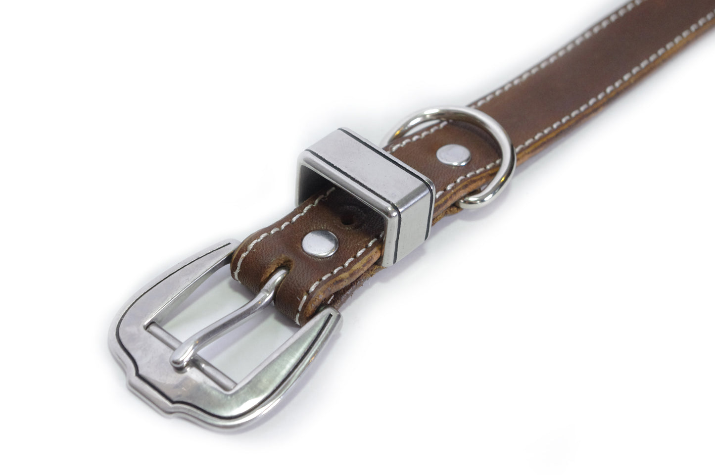 Classic Brown Dog Collar